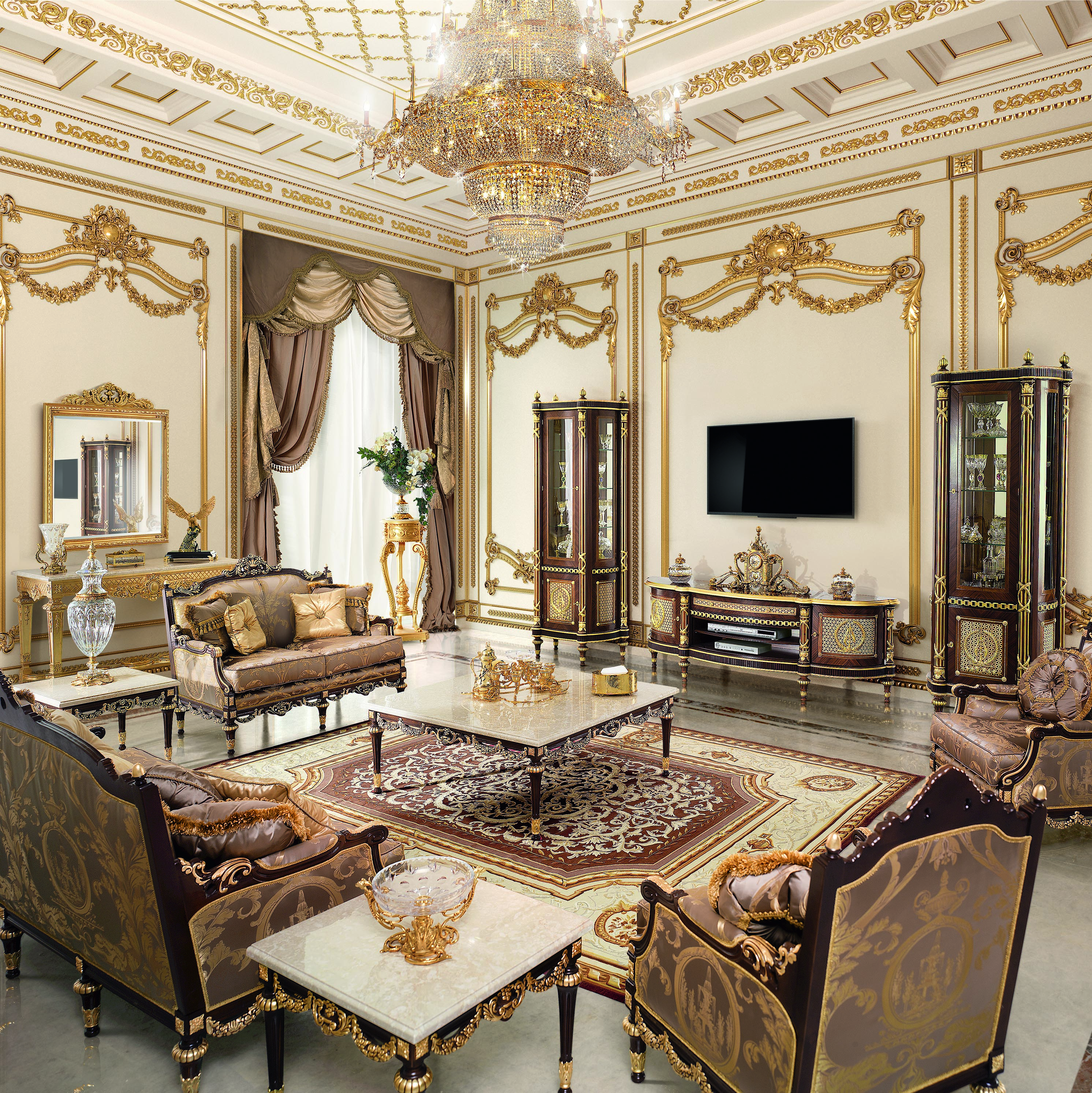 Modenese luxury classic interior